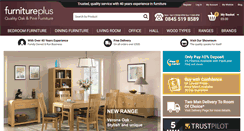 Desktop Screenshot of furnitureplusonline.co.uk